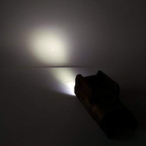 HYP XC2 Type Compact Pistol LED Light BK Compatible with 20mm Rail (Black)