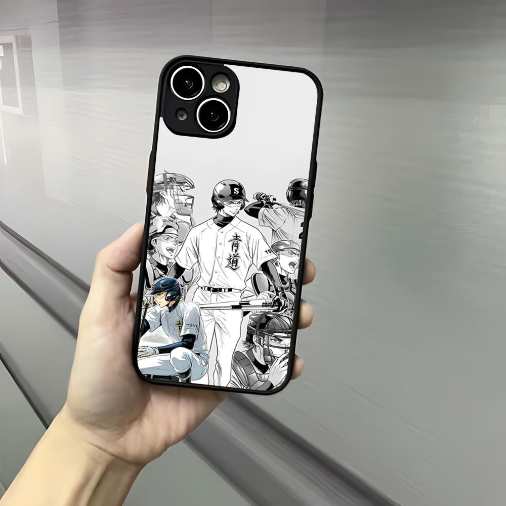Anime Aces Of D-Diamonds Handyhülle Für Iphone 17 16 15 14 13 12 Pro Max Xr Air Plus Hautgefühl Schwarze Hartschalenabdeckung