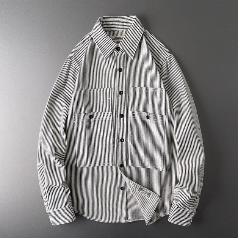 Amekaji Vintage Export Original Denim Shirt