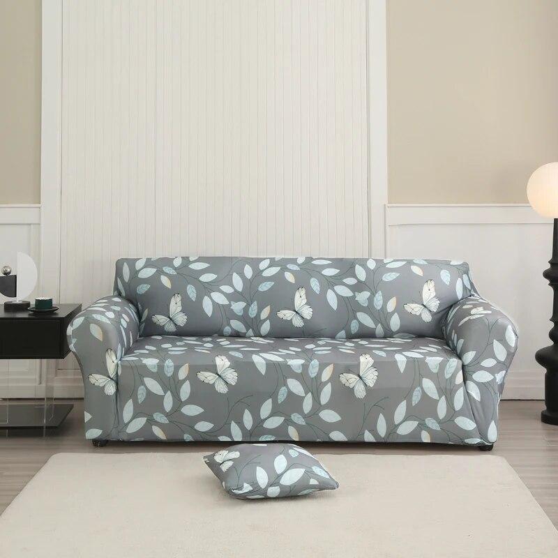 Geometric Sofa Slipcovers Elastic Sofa Cover for Living Room Sectional Corner L-shape Chair Protector Couch Cover 1/2/3/4 Seater