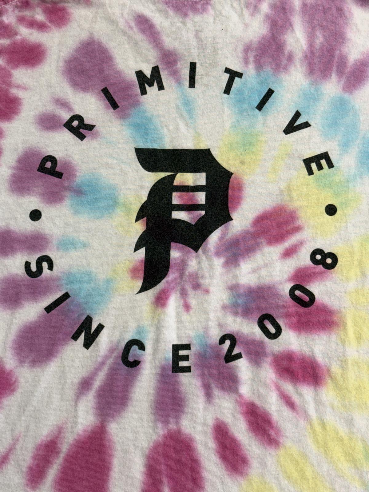 Primitive Skateboard Tee - Primitive Tie Dye Tee - M XXL