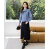 Mokana Women's Elegant Long-Sleeve Knit Top