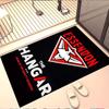 Essendon Football Print Rug, Washable Floor Carpet, For Entryway Dorm Laundry Room Office Study, Home Decor Birthday Christmas Gift