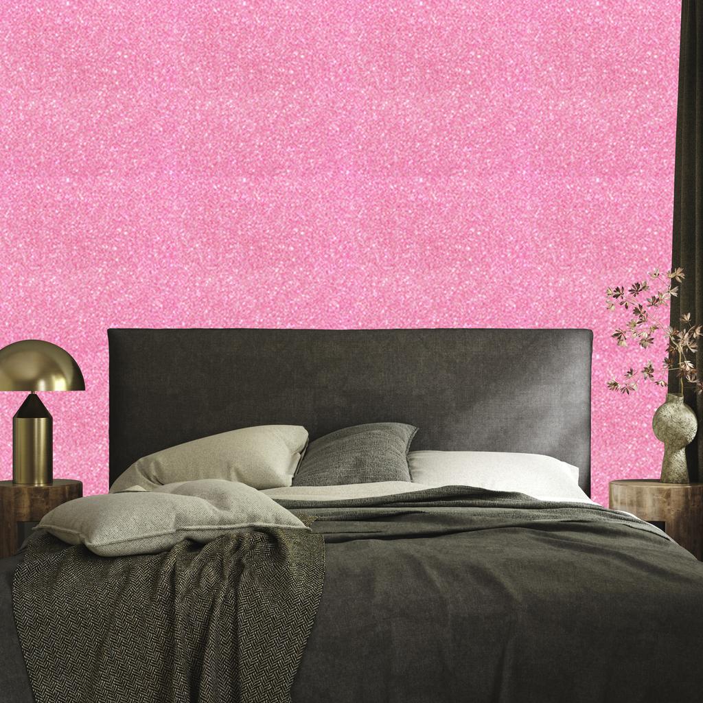 Glitter Wallpaper Powder Pink Top, Powder Pink Bottom 50x1000