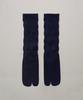 Epoleu Pleated Tabi Socks Navy