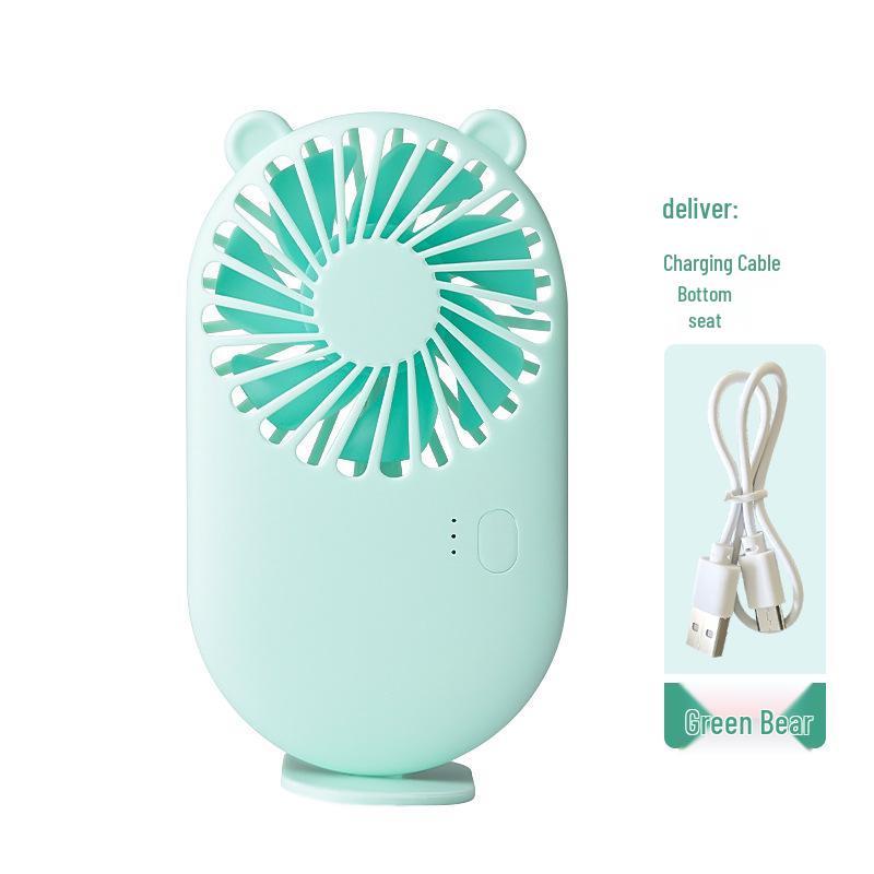 Portable Mini Cartoon USB Rechargeable Fan