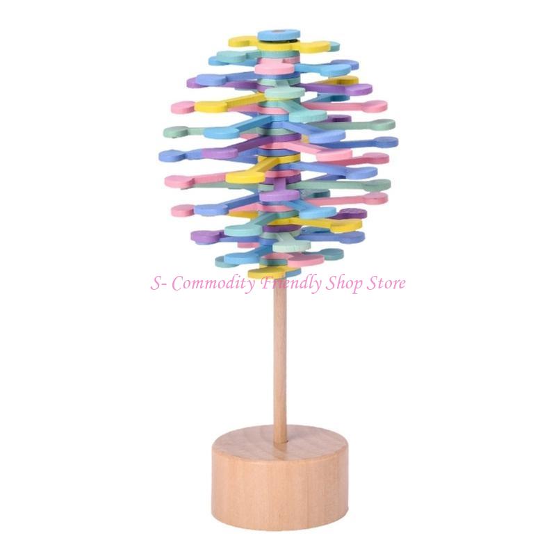 85Ae Creativity Helicone Rotating Lollipop Educational Toy For Children Adult Home Office Stress Relief Toy Gifts