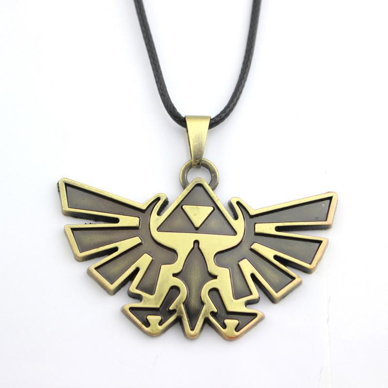 Legend The Of Zelda Game Themed Alloy Necklace Pendant For Accessory Unisex
