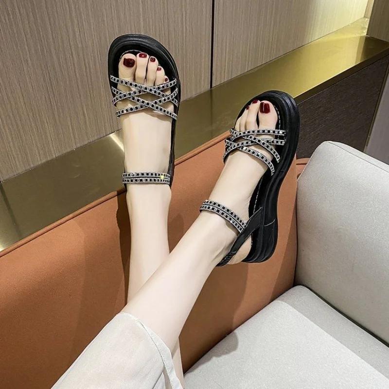 Fashion Outdoor Sabot Ladies Shoes The Best Summer Women's Sandals 2025 Offers Shoe Low Price on Offer Trending Vintage Comfort Sandal