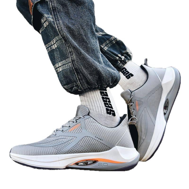 Ultra-light 20 Running Shoes, Spring Mesh Sports Shoes, Boys' Air Cushion, Shock Absorption for Junior High School Students, Professional Sports R