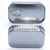 1Pcs Sardine Can Shaped Storage Tin Box Portable Tinplate Material Sealed Jar With Lid For Storing Small Items Household Goods