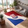 Southampton Football Print Crystal Velvet Rug, Comfortable Water Absorbent Non Slip Indoor Floor Carpet