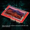 3,3 V 2,4 Zoll LCD-Touchpanel-Anzeigemodul mit PCB ILI9341 240x320 Pixel