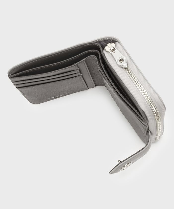 Hunting World Compact Gray Wallet, Viola,