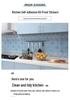 Enhanced Waterproof Kitchen Stove Wallpaper - Oil, Heat, and Moisture Resistant Self-Adhesive Sticker