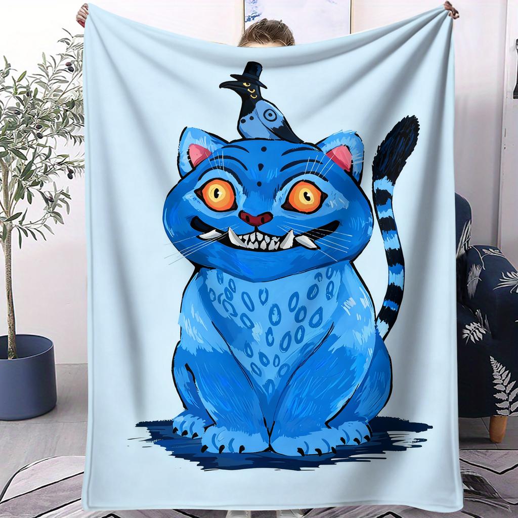 K-Pop Demon Hunters Printed Blanket Girls Boys Plush Throw Blanket Sofa Blankets Warm Birthday Gifts For Girls Huntrix Blankets