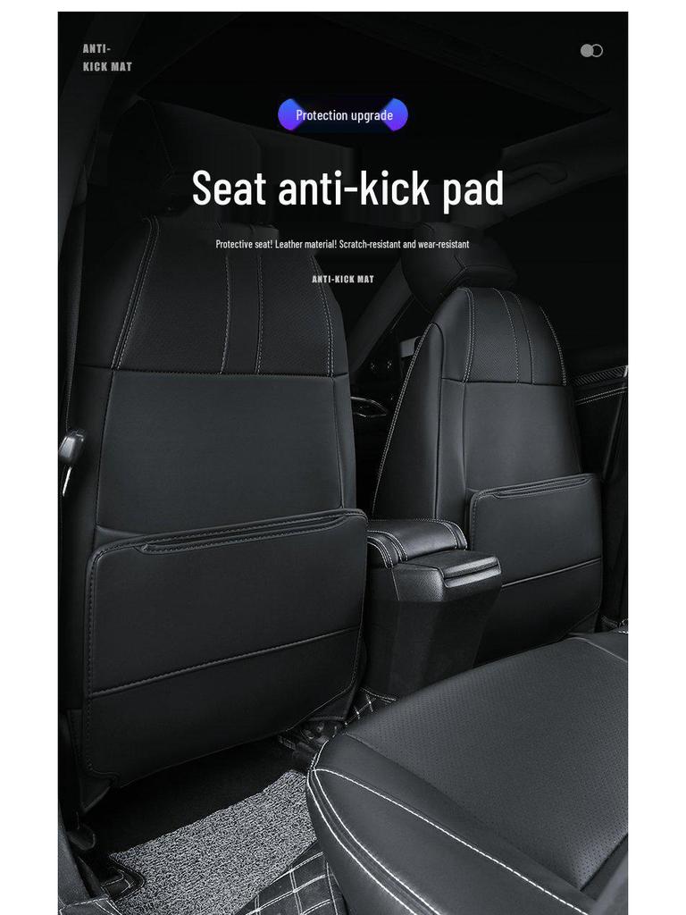 Rear Seat Anti-Kick Mats for BYD Tang EV/DM/DMI (2016-2024)