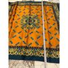 Used Italy Luisa Spagnoli scarf silk 90cm