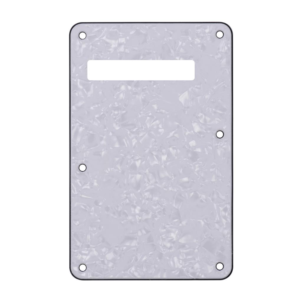 3-Ply Guitar Backplate Guitar Tremolo Back Cover Replacement for ST Electric Guitar