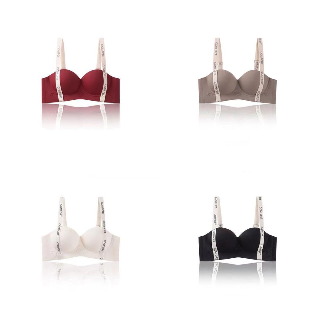 Womens Padded Pushup Bra With Seamless Design For Small Chest Support