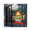 Christmas Decoration Festive Atmosphere Scene Arrangement Bell Stickers