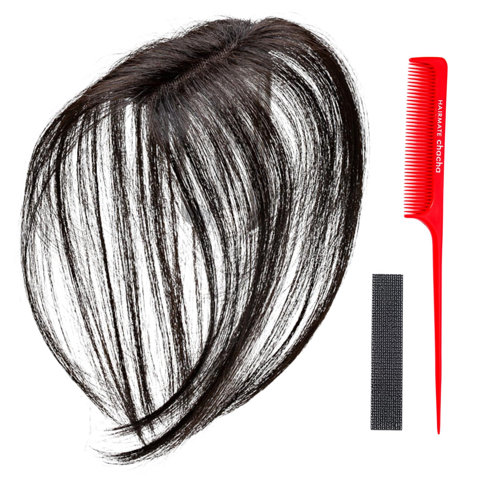 

PESCA Hair Mate Chacha Partial Wig Specialized Wig for Hiding Gray Hair Domestic Brand 1 Replacement Chacha Tape Comes with Exclusive Original Comb