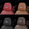 Keychain Leather Car Seat Headrest Anti-Dirty Elastic Pillowcase Protective Cover For Subaru STI Forester BRZ Legacy Levorg WRX X6