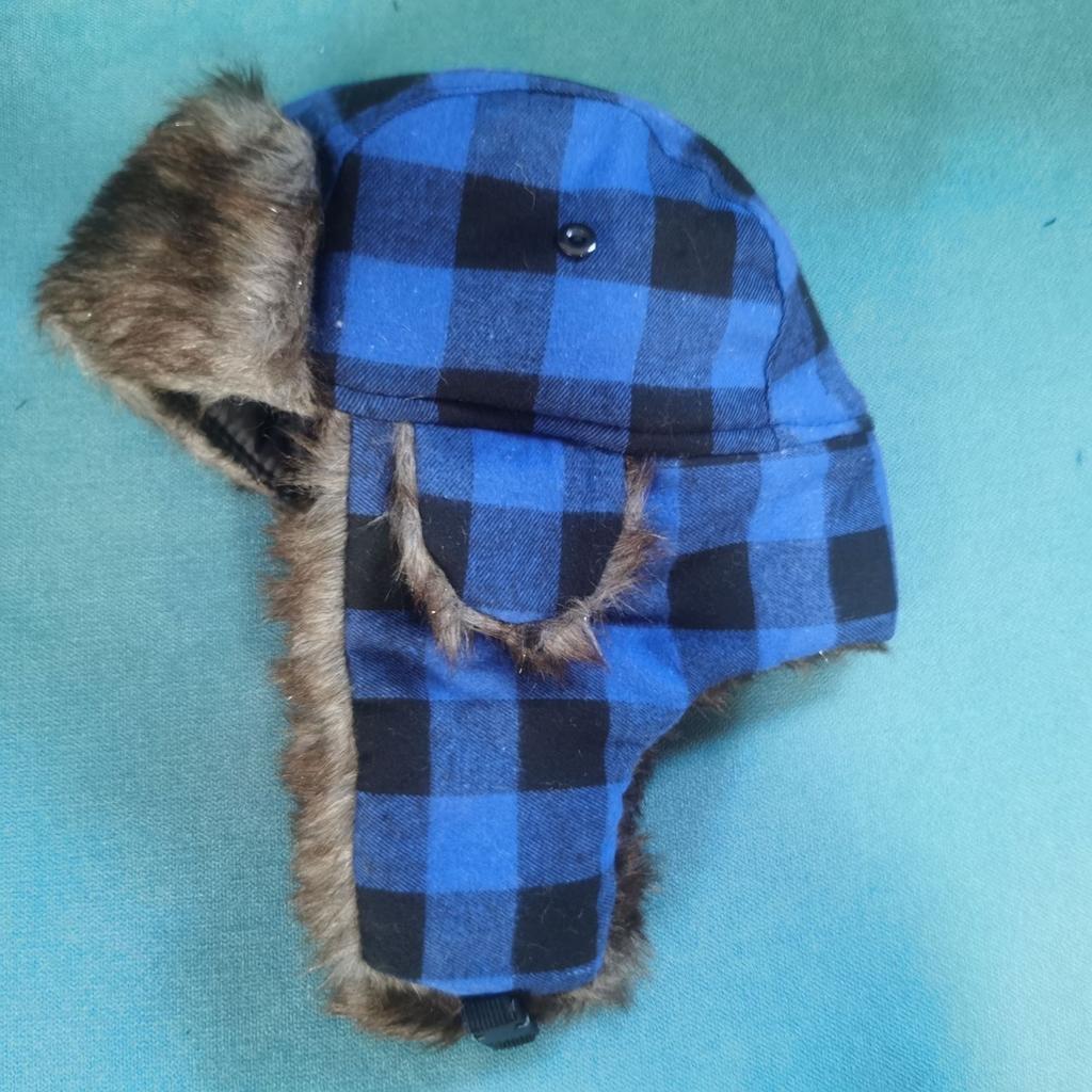 Ear-Flapped Winter Hat Autumn Winter Plaid Factory Direct Sale Earflap Windproof Cold-Resistant Warm Hat