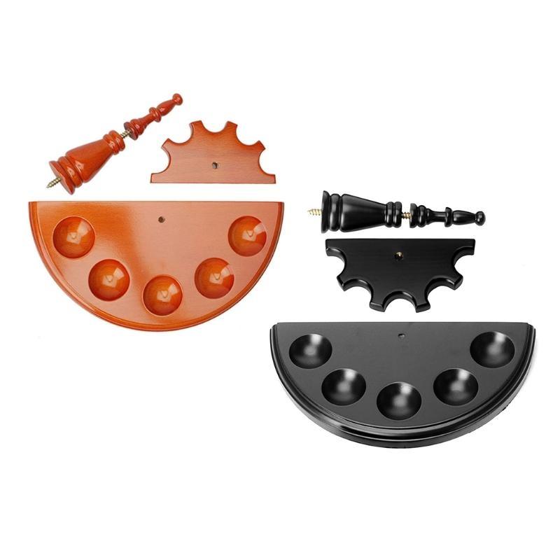  Wooden  Pipe Stand Rack Display Holder Suitable for 5 Smoking Pipes