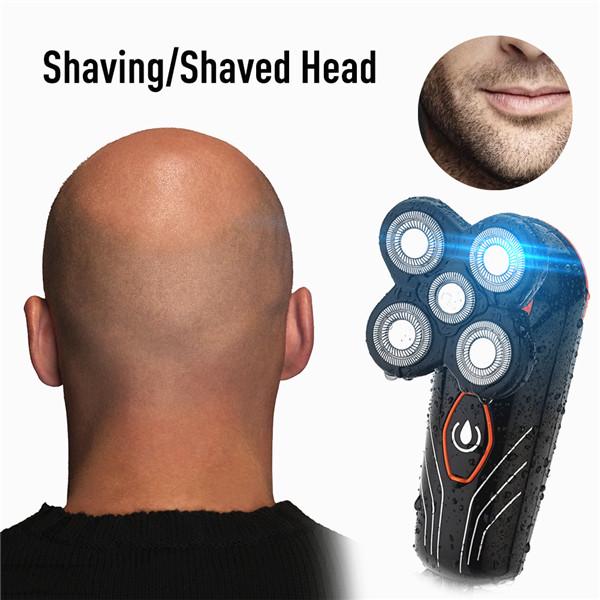 Buy Electric Shaver 5 Floating Blade Razor Beard Trimmer Bald Razor