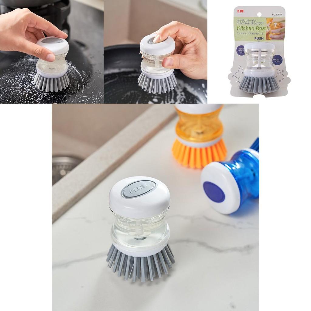 Scrubber Dishwashing Nonstick For Pots Pans And Utensils With Abs Handle As