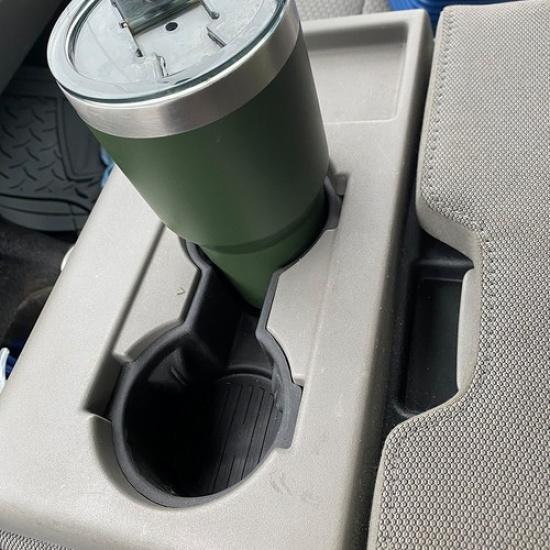For 2017- Ford F250 F350 F450 F550 SD Center Console Cup Holder Armrest Pad
