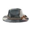 Simple And Old Western Cowboy Hat Travel Vacation Jazz Hat High-End Photography Concave Shape Retro Cowboy Hat