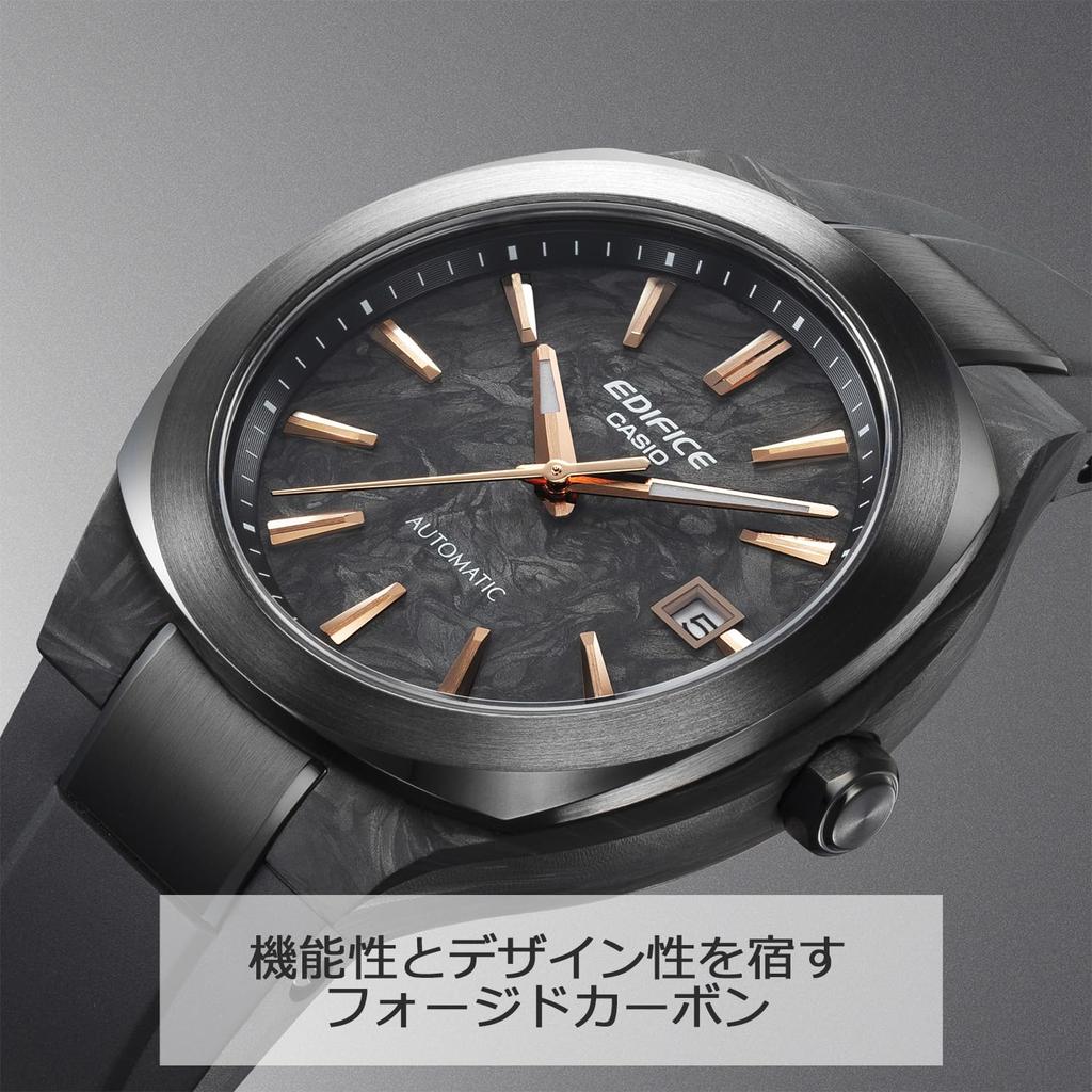 [Casio] Edifice Watch [Domestic Genuine Product] Mechanical Automatic Winding Sapphire Crystal EFK-200XPB-1AJF Men's Black