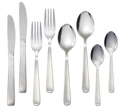 In Tsubame Dinner Cutlery Set Stainless Steel Set 2 [Made Japan] Spoon/teaspoon/knife/fork 18-0 8-piece (for People)