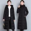 Cotton Winter Women's Long Cotton-padded Clothes 2025 New Foreign-style Mother Clothes Windproof and Warm Women's Cotton-padded Jackets