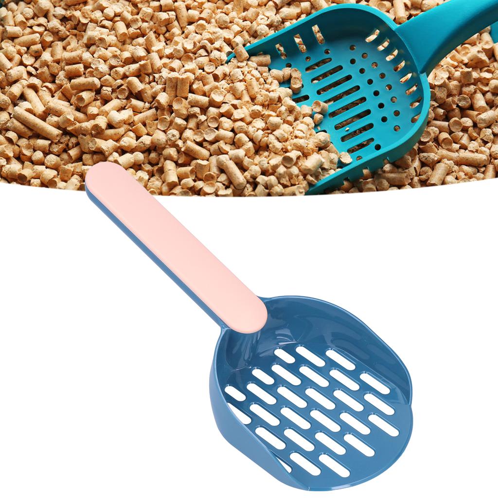 Cat Litter Scoop Plastic Thickened Kitty Litter Sift Shovel for Small Pet Litter Boxes Cleaning