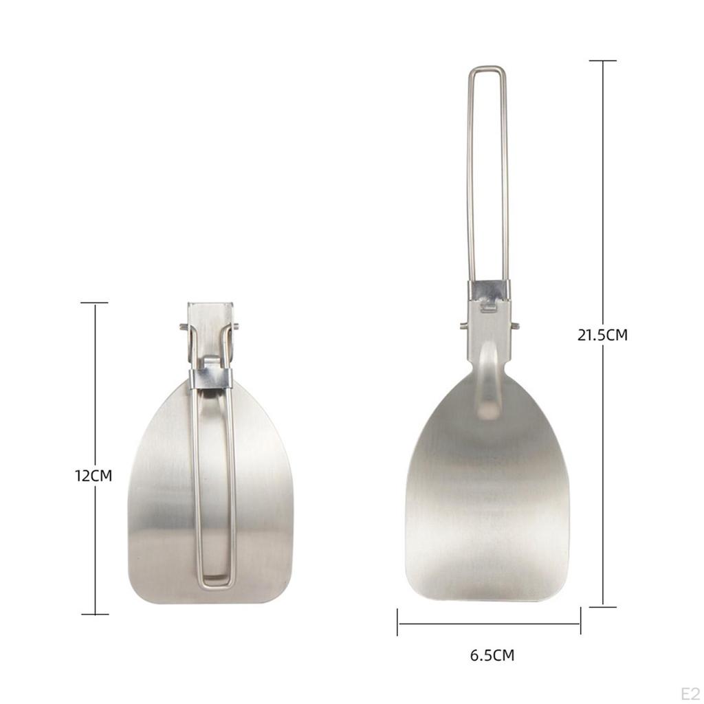 Camping Cookware Cooking Set Folding Handle Outdoor Cook Gear Pot Pan Kettle Included Carry