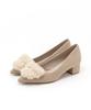 Randa Women's Pumps, Beige, Size 25.5cm, PP34016