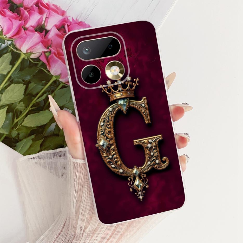 For Realme 16 Pro Case RMX5121 RMX5120 New Crown Letters Cover Soft Silicone Case For Realme 16 Pro Plus Realme16 Pro+ 5G Fundas