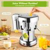Commercial Juice Extractor 110V Heavy Duty Centrifugal Juicer Machine Stainless Steel Whole Vegetable/Fruit Juice Maker
