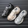 2024 new dad shoes niche homemade couple shoes men's and women's shoes outdoor leisure Guochao sports shoes