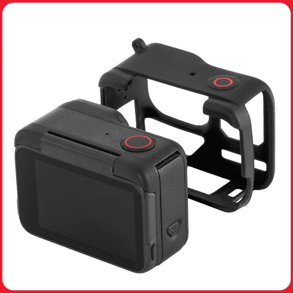 For Insta360 Ace Pro 2 Silicone Case Shockproof Protective Cover Cage Drop-proof Protective Shell Camera Protection Accessories