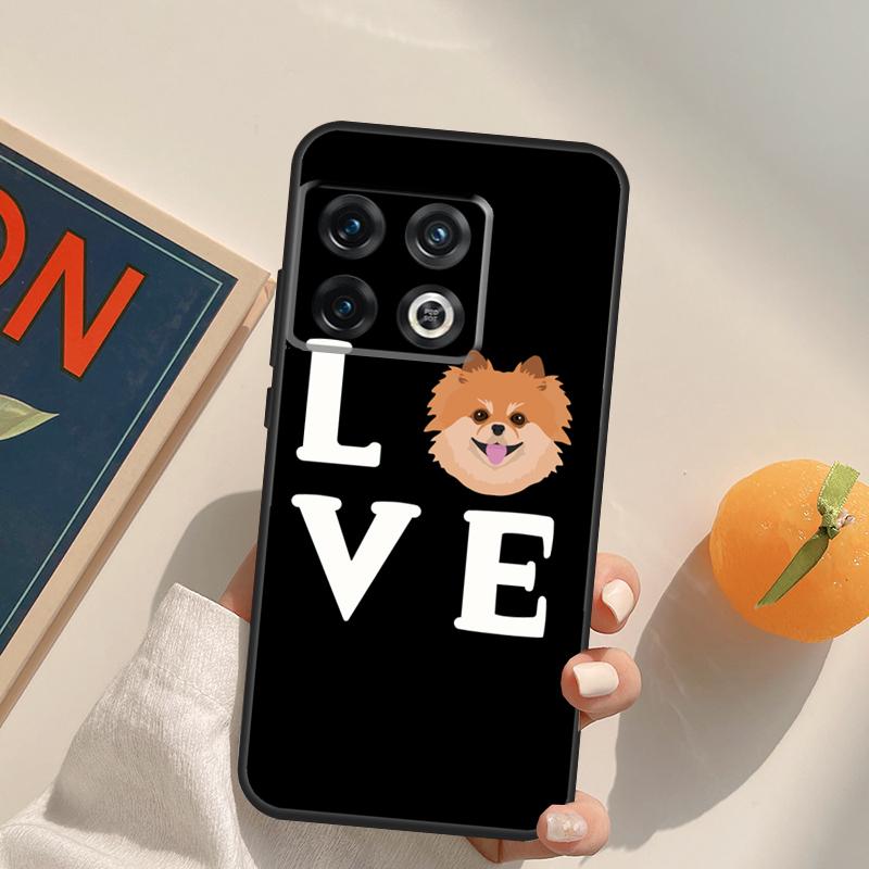Pomeranian Dog Case For OnePlus 12R 13R 13T 10R 15 13 12 11 10T 8T Nord CE 4 3 2 Lite N20 N30 Nord 5 Cover