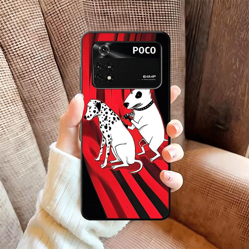 Bull Terrier Dog Cute Puppies Soft Phone Case for Xiaomi Poco X5 X6 X7 X8 Pro Max X3 F7 F8 Ultra M8 M7 M6 M5 Redmi 15 15C 14C 13