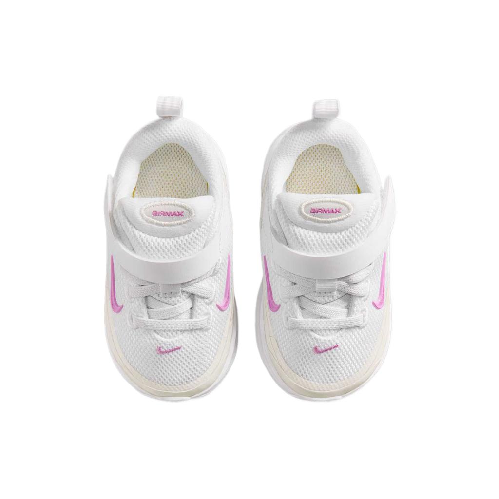Nike Air Max Bia Fabric Synthetic Leather Velcro Lightweight Easy On And Off Shock Absorbing Breathable Low Top Walking Shoes Baby sneaker II9946-103