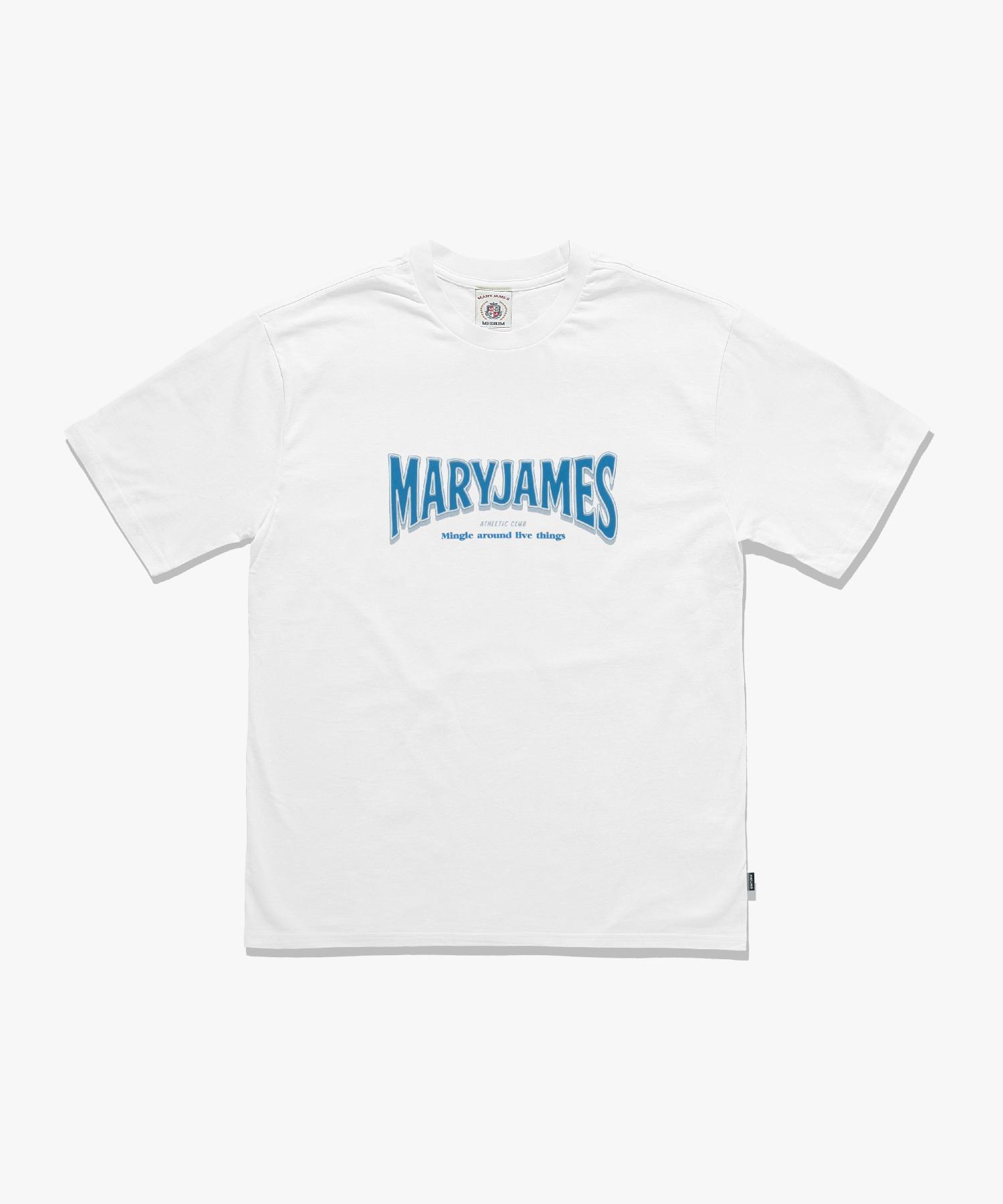 Mary James Onda Half Sleeve - White L