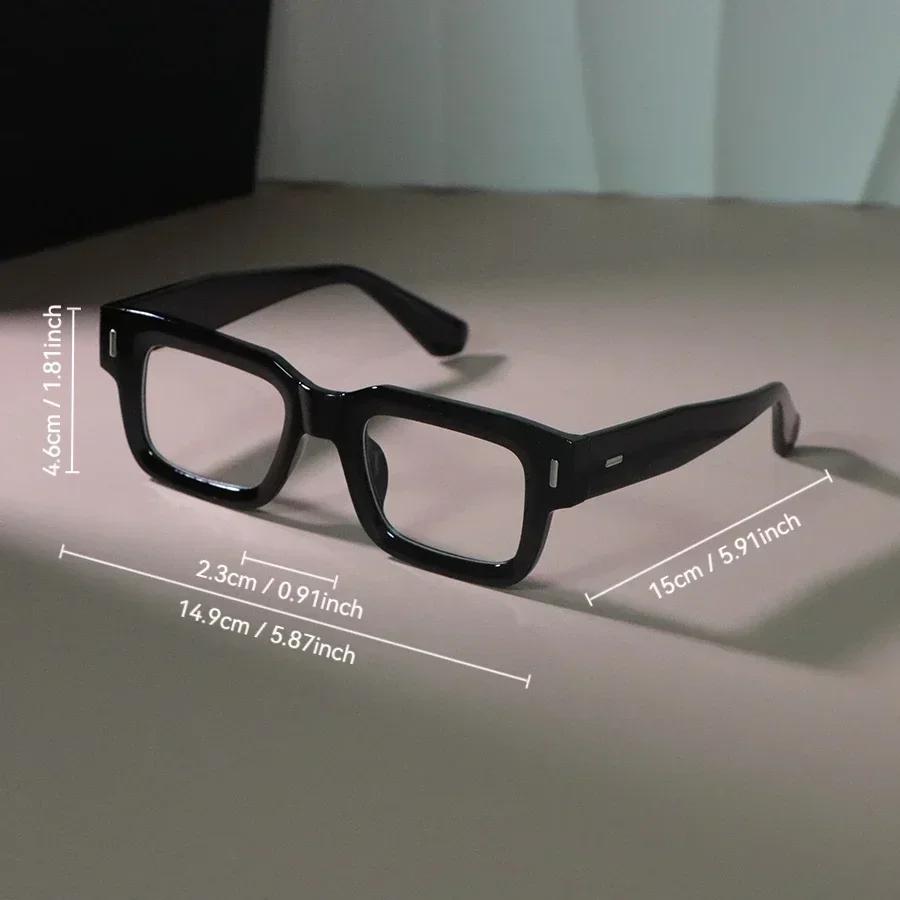 Square Nerd Blue Light Blocking Glasses Anti Blue Ray Computer Eyewear Frame