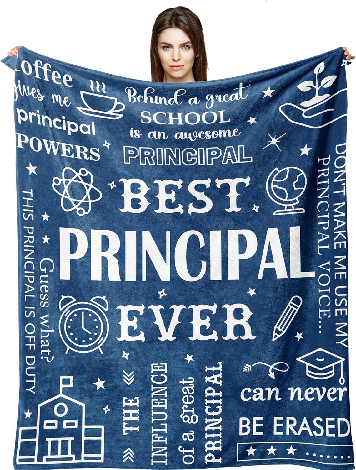 Principal Appreciation Gifts, Gifts for Principals, Principal Gifts for Women/Men, School Principals Retirement Gifts, Best Gift 75X95CM