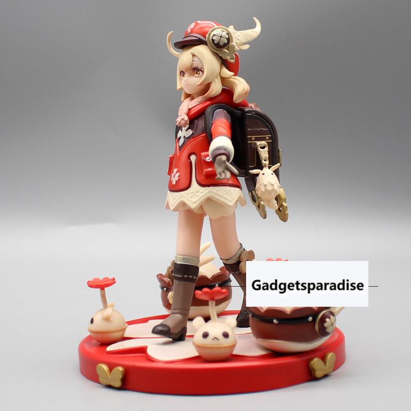 15 CM Anime Genshin Impact Klee Stand wersja pcv figurka GK zabawka-model do kolekcjonowania dekoracyjny prezent